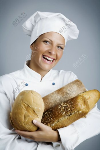 女厨师图片