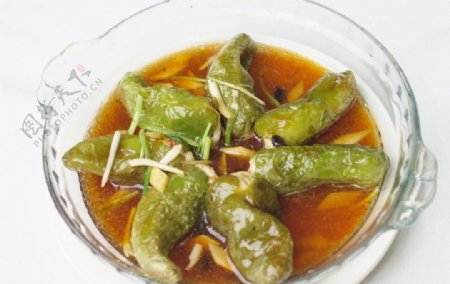 最好吃的川菜豉汁酿尖椒图片