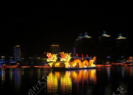 吉林市江夜图片