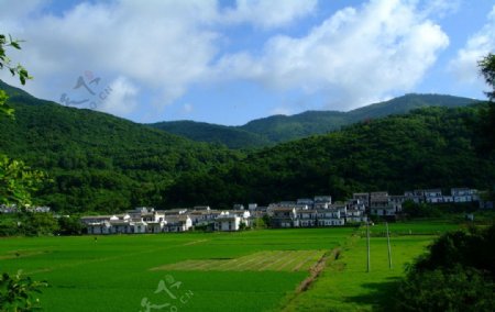 下川岛之小村图片