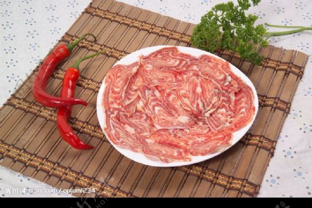 花趾牛肉图片