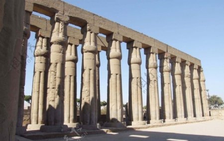 埃及石柱图片