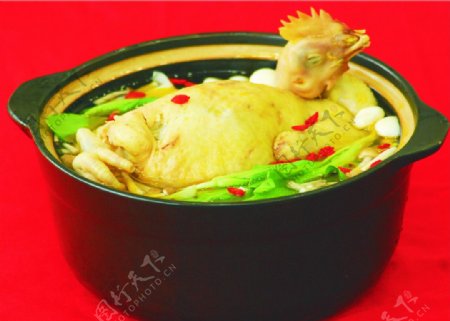 菌王老鸡煲老鸡汤图片