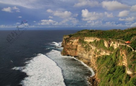 印尼巴厘岛情人崖图片