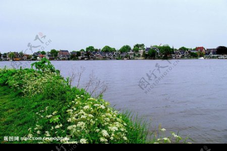 荷兰湖泊图片