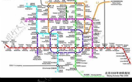 北京地铁矢量图图片