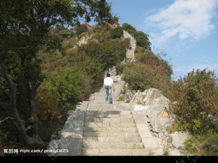 神农山台阶图片