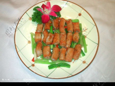 芹菜虾仁图片