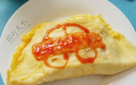 韩式蛋包饭图片