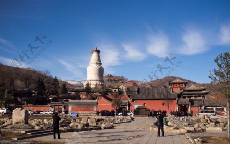 五台山喇嘛庙图片