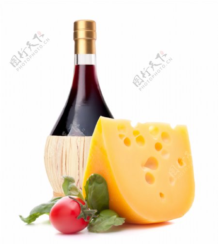 意大利美食红酒图片