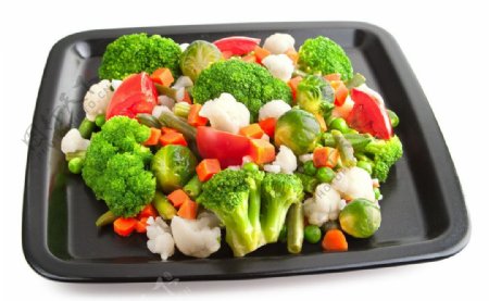 西餐蔬菜沙拉图片