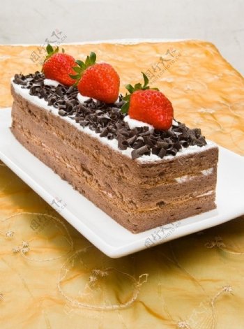 巧克力穆斯蛋糕图片