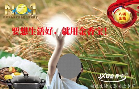 金香宝电热锅宣传图图片