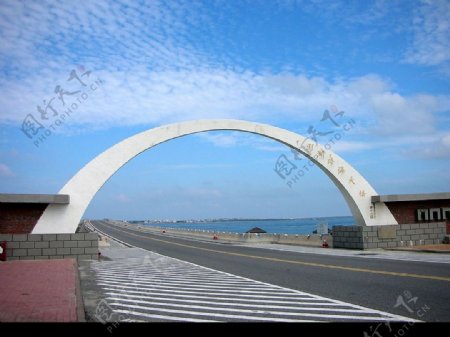 澎湖跨海大橋图片