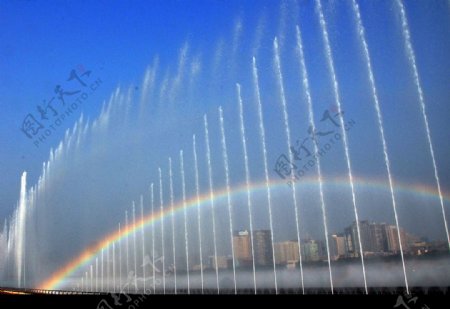 橘子洲頭海市蜃樓图片