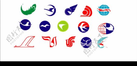 航空公司标志集合图片