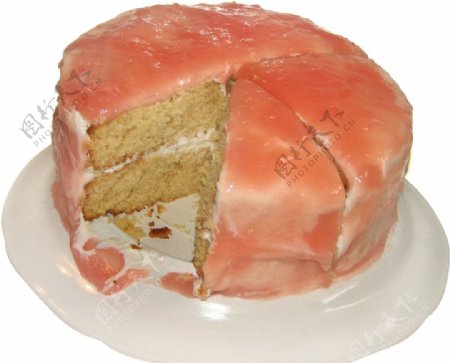 红起士蛋糕图片