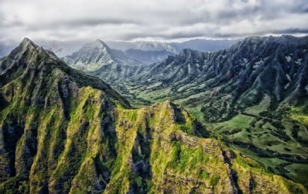 夏威夷山谷图片