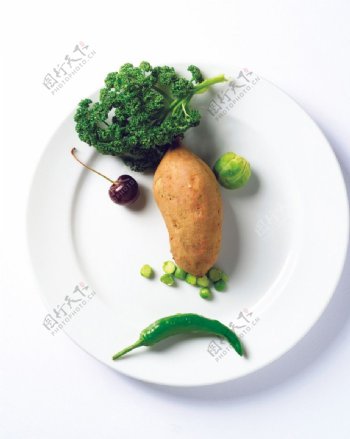 创意水果蔬菜图片