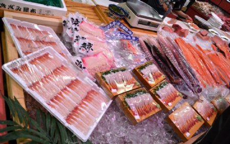 日本海鲜市场图片