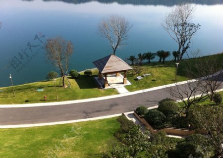 俯瞰千岛湖图片