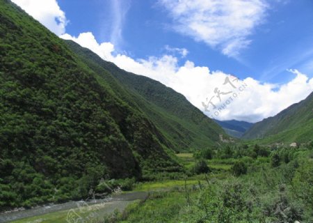 西藏山水自然风景图片