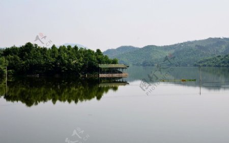 南山湖图片