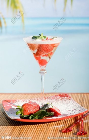 夏季冷饮果汁饮料图片