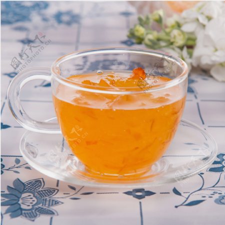 韩国蜂蜜柚子茶图片