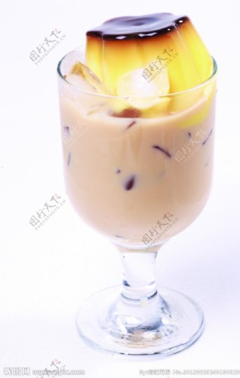 果冻奶茶图片