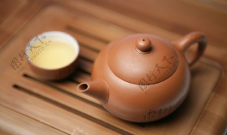 泡茶茶具情景图图片