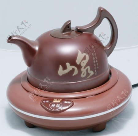 紫砂电茶壶图片