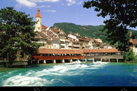 瑞士山水欣赏图片