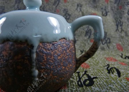 茶壶局部图片