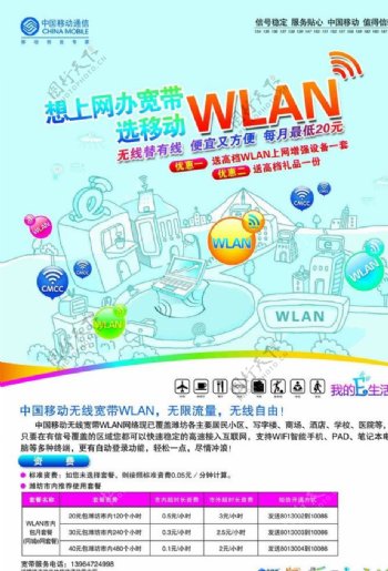 WLAN海报图片