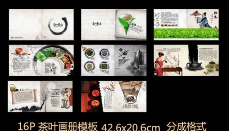 茶叶画册茶文化图片