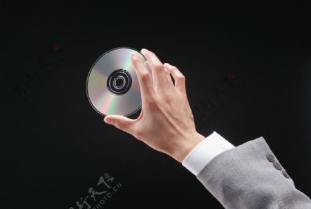 手势光碟图片