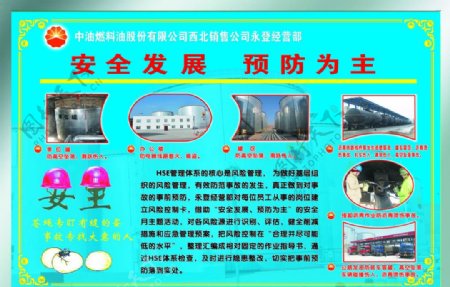 中国燃油安全展板图片