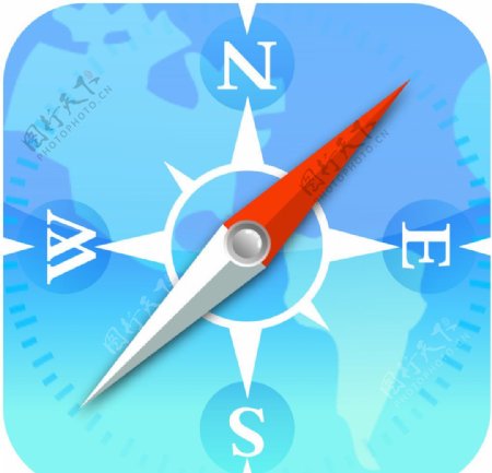 苹果指南针软件图标图片