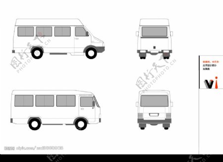 VI设计巴士图片