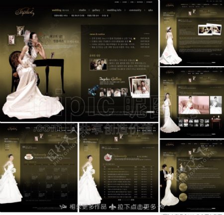 婚纱摄影网站图片
