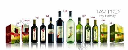 塔维诺葡萄酒图片