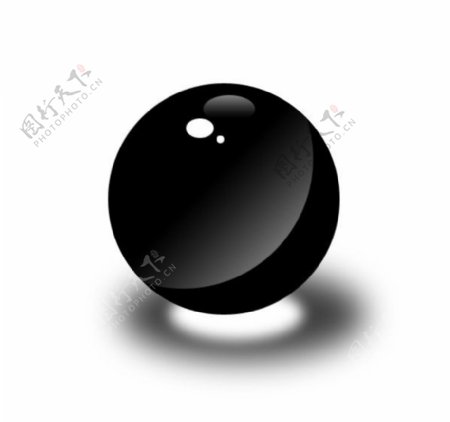黑色水晶球图片
