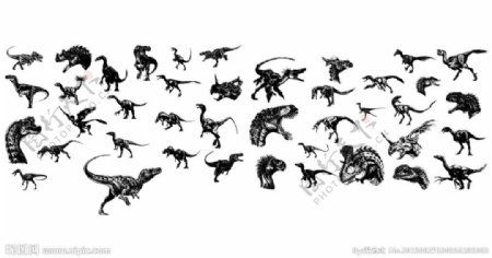 矢量恐龙图片