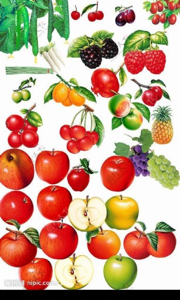 水果蔬菜苹果图片