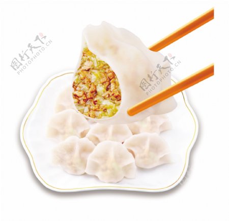 猪肉白菜水饺图片