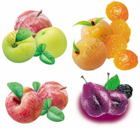 水果鲜果组合图片