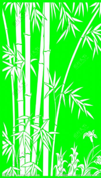 绿竹矢量图图片