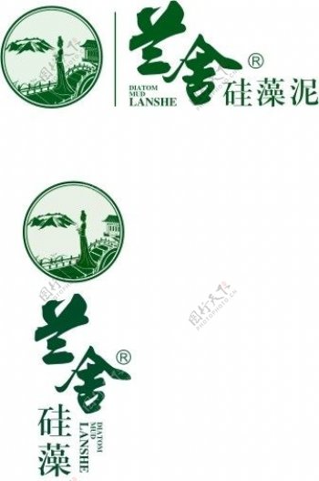 兰舍硅藻泥标志图片